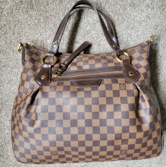LOUIS VUITTON EVORA MM SHOULDER BAG - Picture 3 of 12